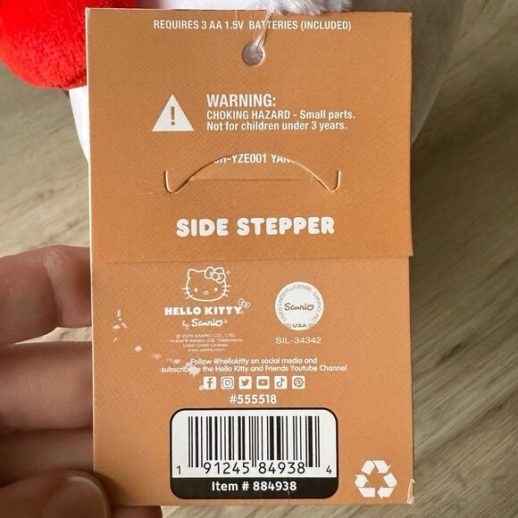 Gemmy Sanrio Hello Kitty Christmas Musical Side Stepper Animated Plush CVS 2024 - Picture 4 of 7